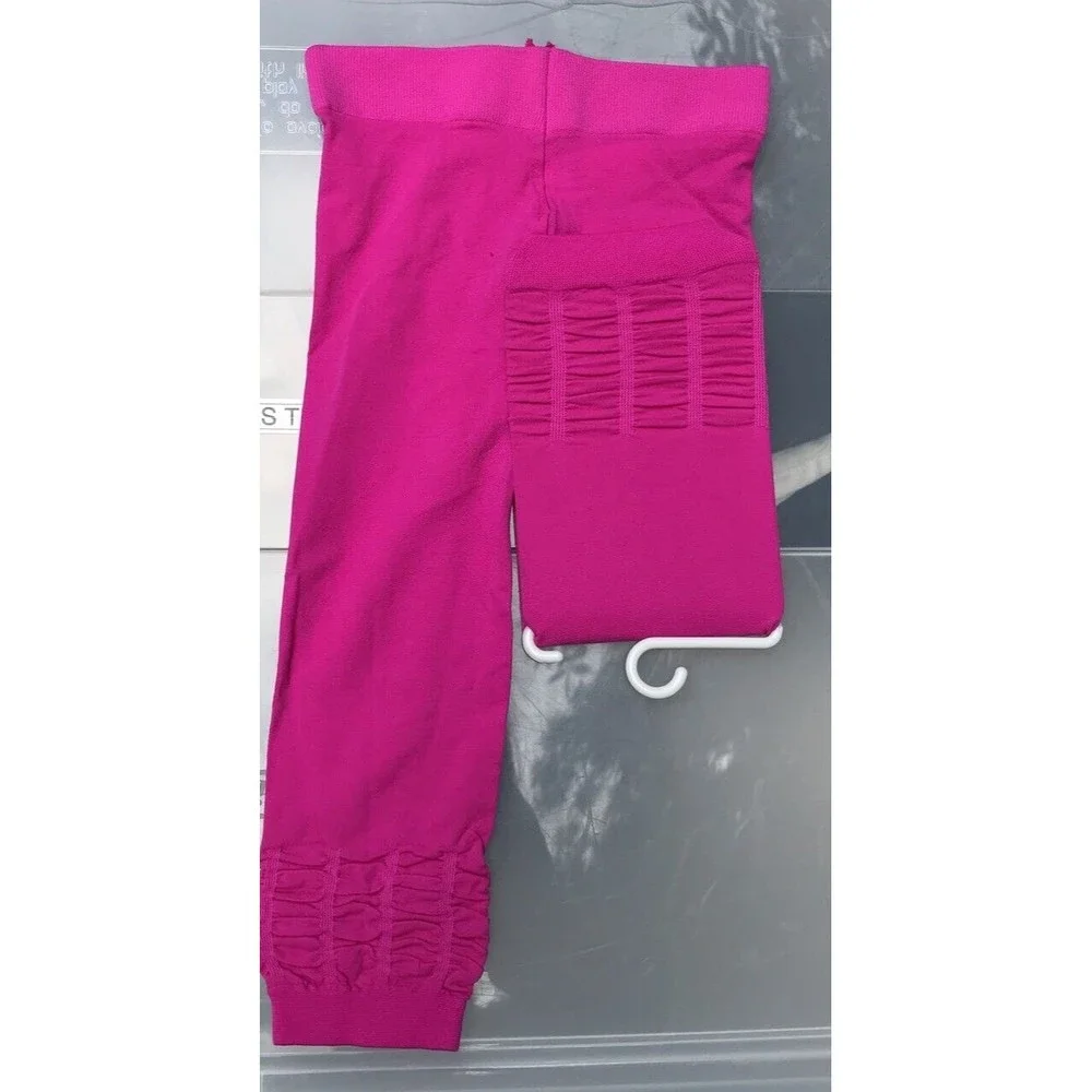 New Crazy 8 Footless Tights Microfiber Girls Hot Pink 12-24 M